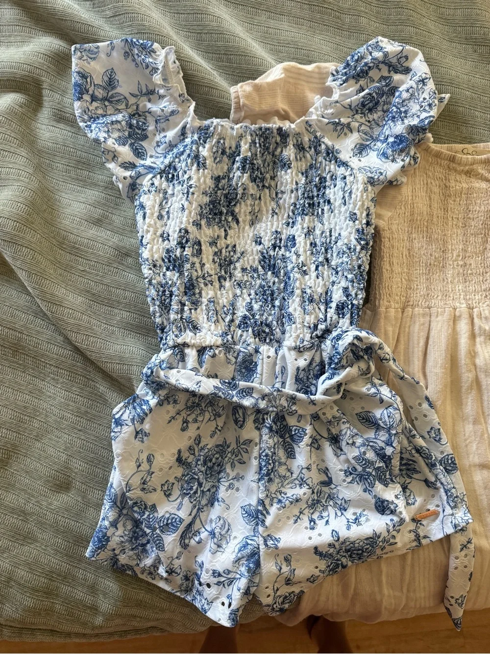 Girls romper/dress bundle